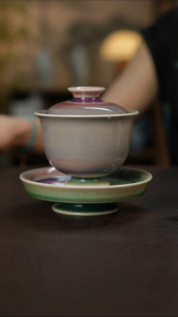 杯景德镇陶瓷杯碗柴烧多人瑕疵
