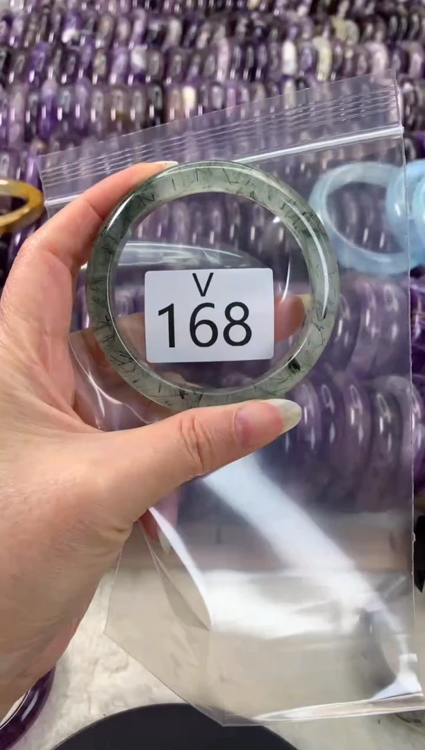 【闪购商品】水晶水晶手镯V未镶嵌168-60