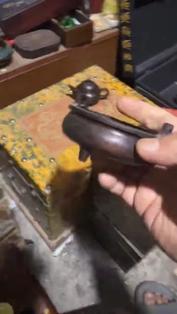 木闪电购链接精品摆件三角碗