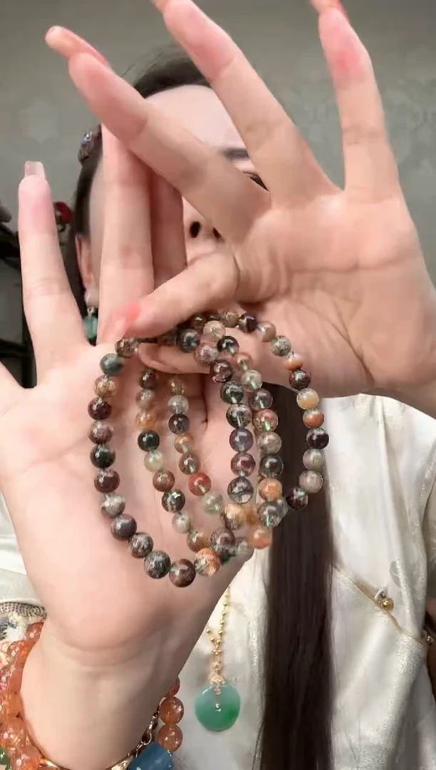 【闪购商品】水晶手串未镶嵌多样性发一件TZG0116033