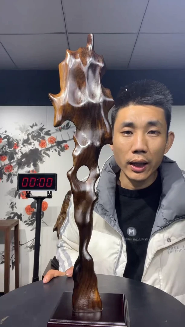 【闪购商品】金丝楠木雕金丝楠木工艺品摆件