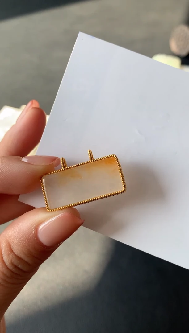 【闪购商品】翡翠颈饰18K金镶嵌镶嵌费