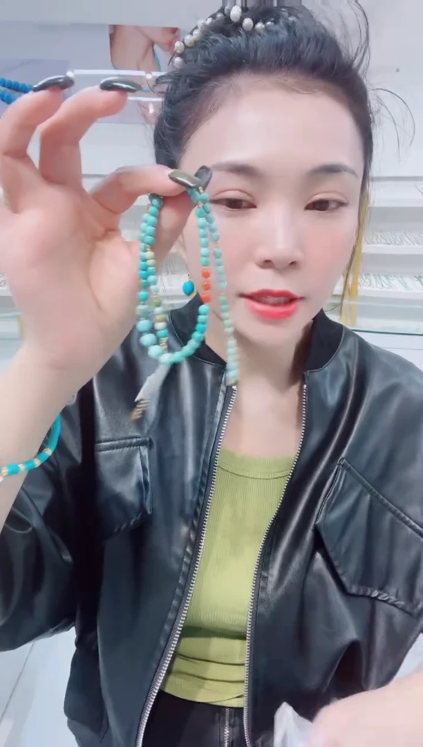 未镶嵌绿松石项链发货一件