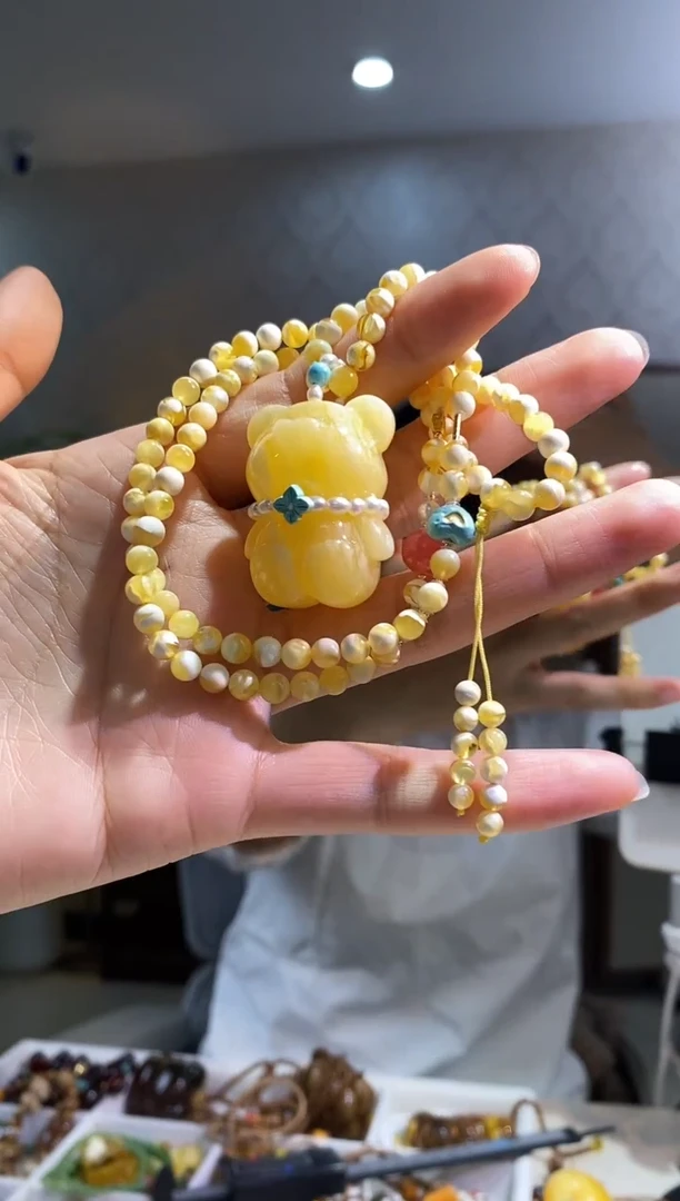 裸石琥珀未镶嵌天然琥珀蜜蜡首饰