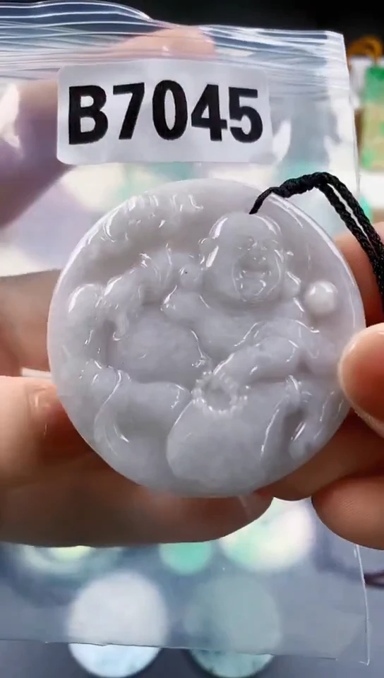 翡翠未镶嵌颈饰天然翡翠吊坠挂件