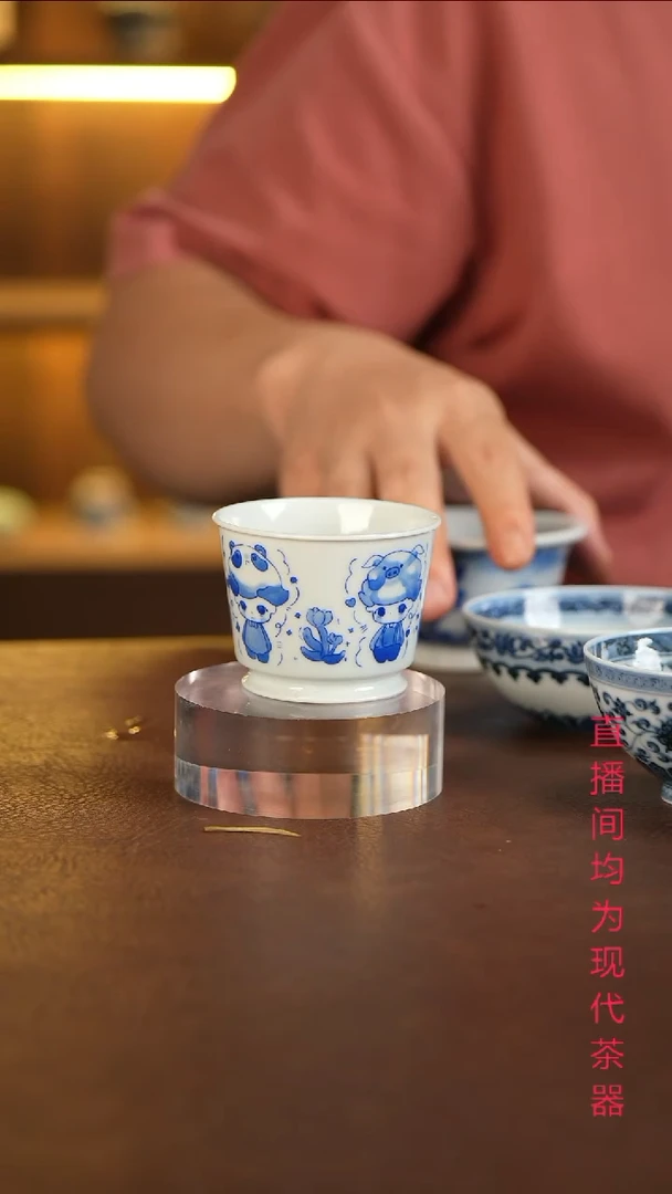景德镇手工手绘杯