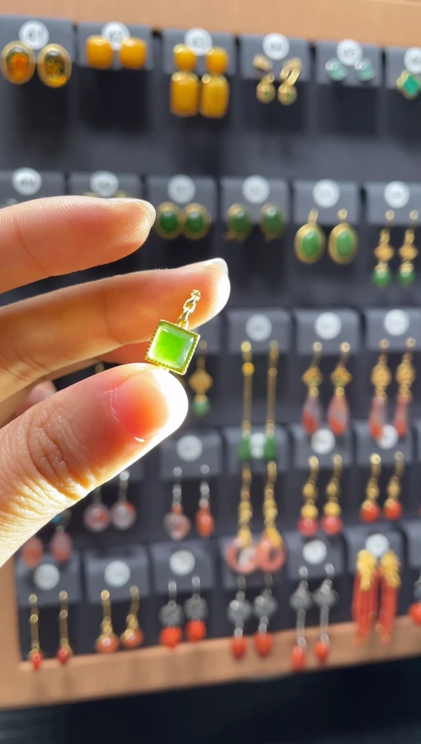 【闪购商品】和田玉戒指银S925镶嵌0144