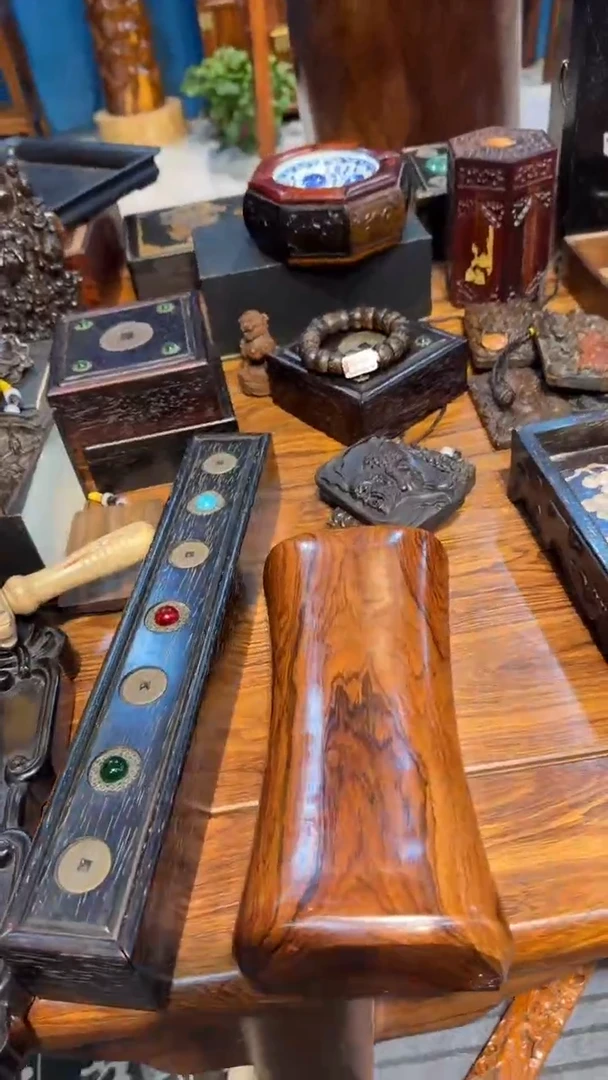 木颈椎枕纹理不一默认发货