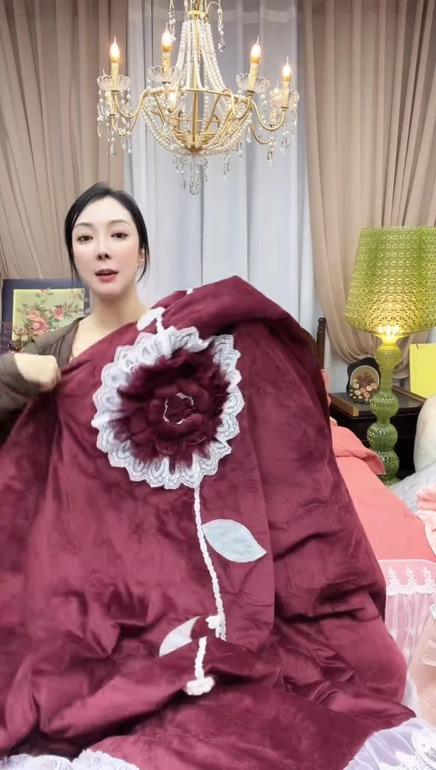 棉绒红色 绒套件 标准