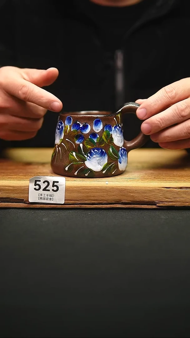 @@陶园瓷舍@@纯手工手绘@高温釉下彩