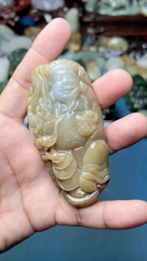 未镶嵌和田玉把件-