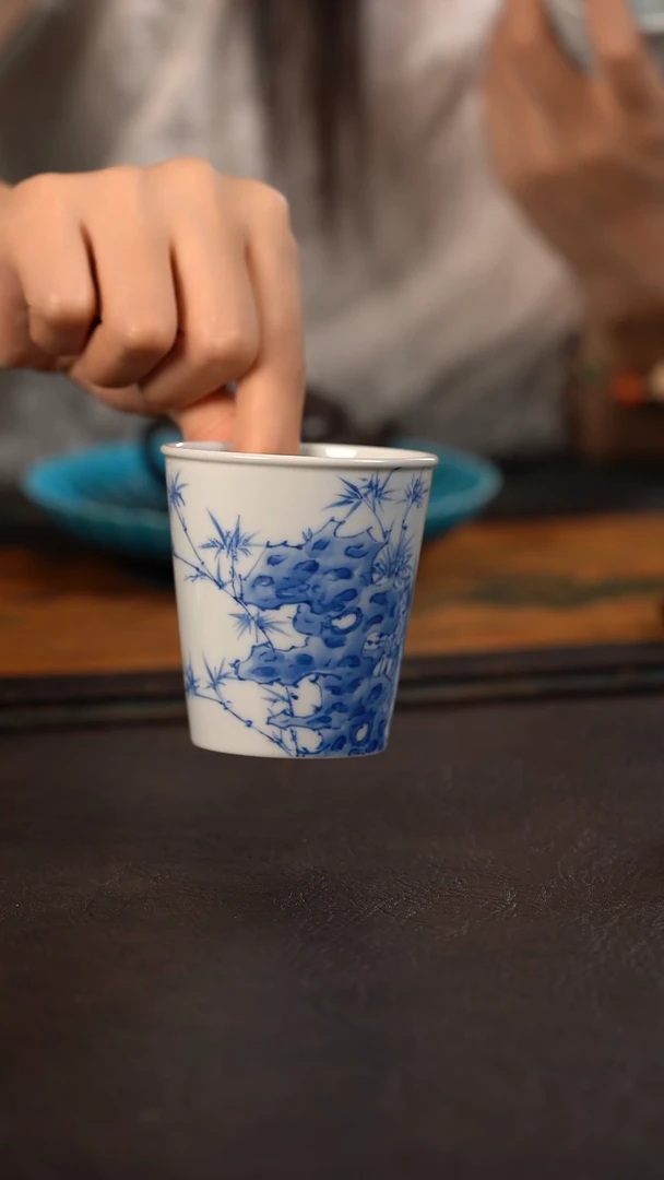 聚澜堂灵石竹子可乐杯