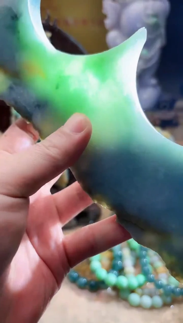 未镶嵌挂件翡翠A货张麦9766