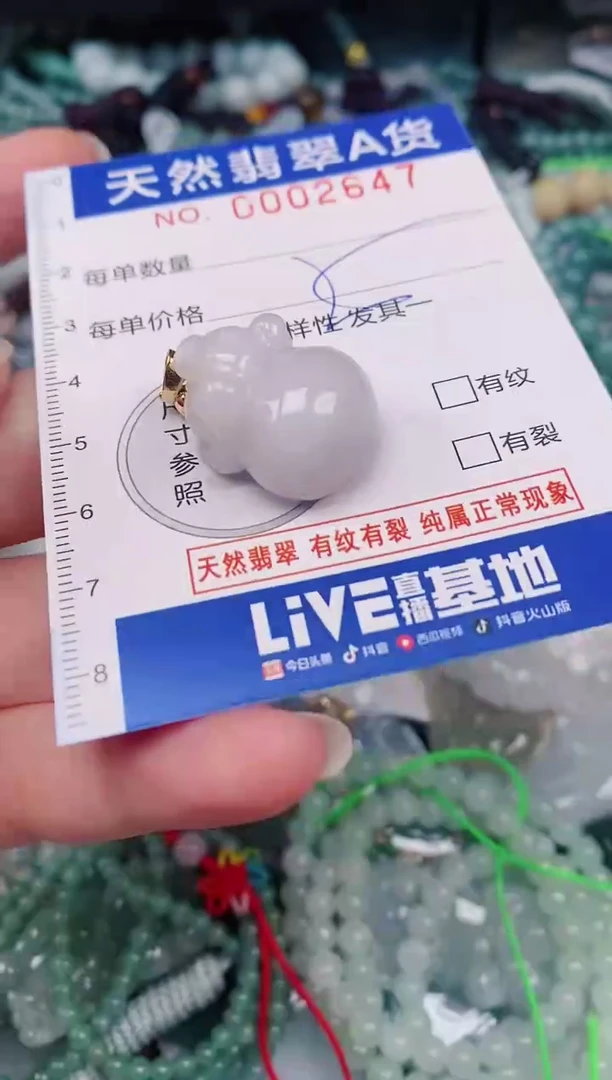 颈饰未镶嵌翡翠00002647