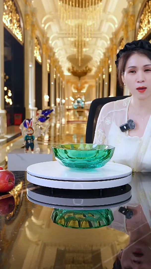 摆件AJ1011280绿色收纳果盘