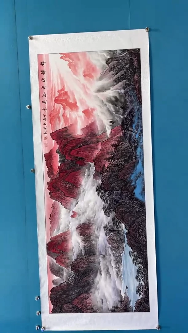 国画闪电购刘武绘画34