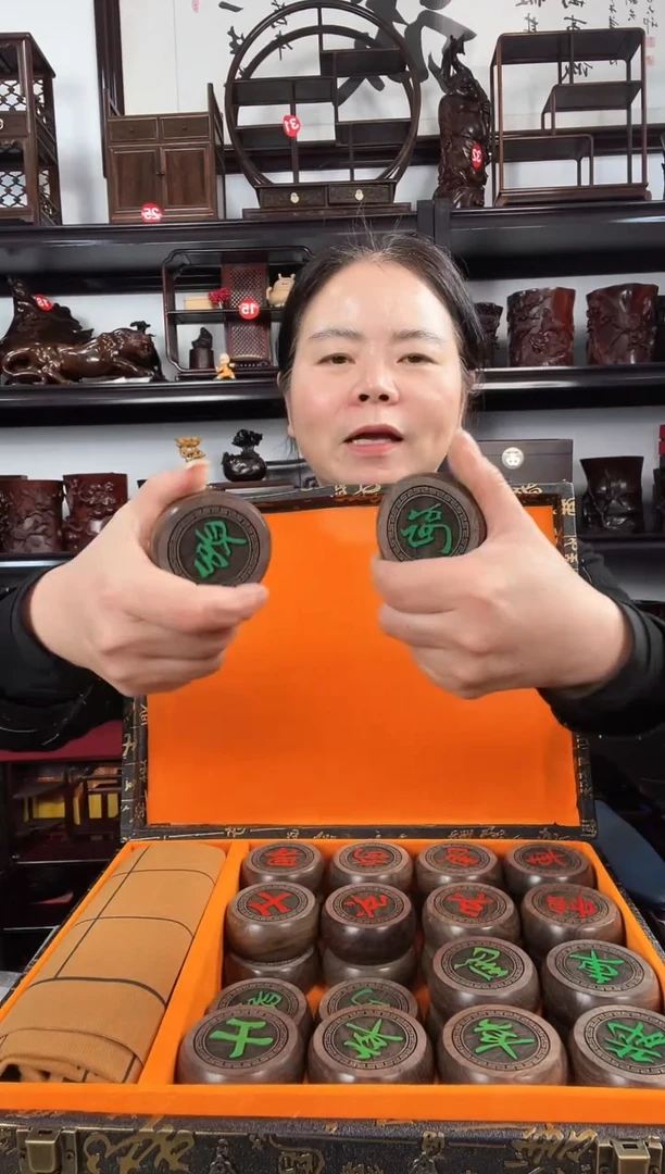 木老李红木工艺品175瑕疵