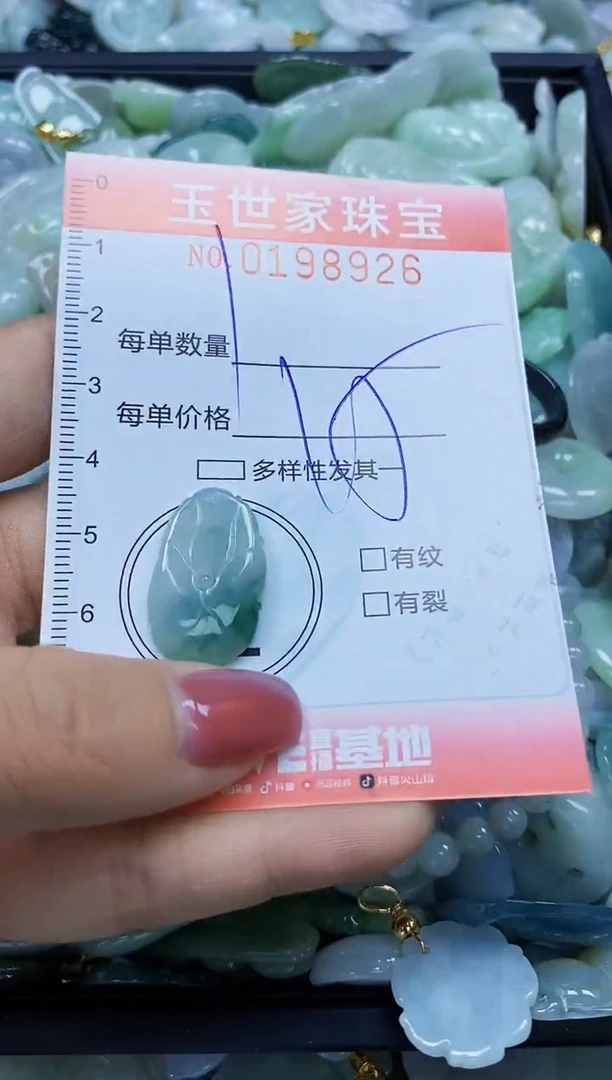 【闪购商品】翡翠颈饰未镶嵌闪购0198926