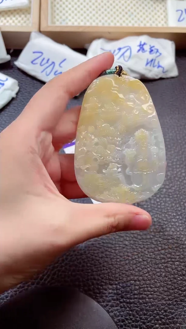 颈饰未镶嵌翡翠00007484