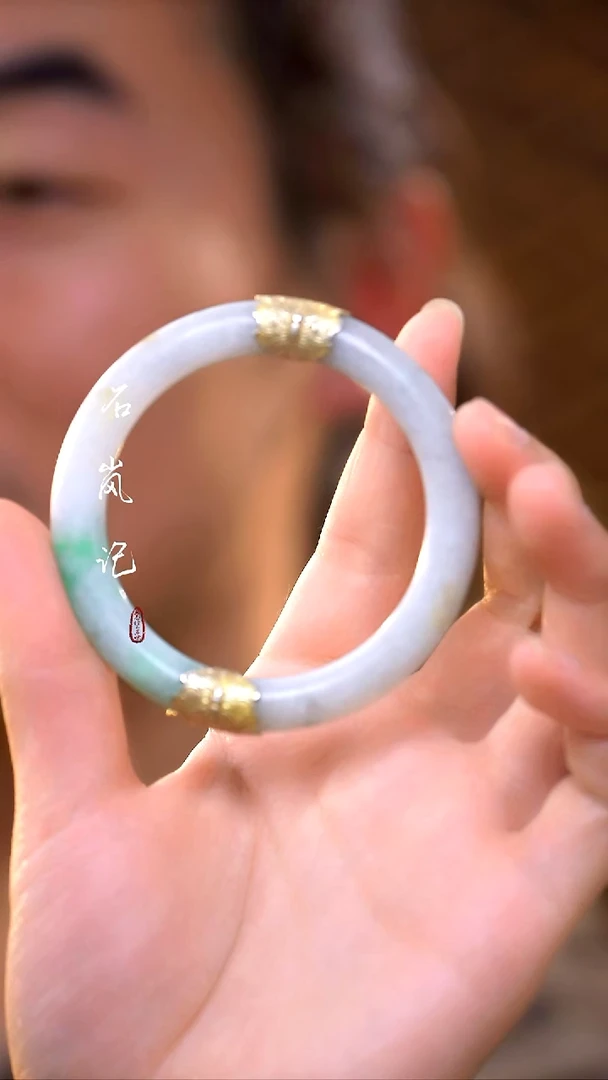 银S925镶嵌手镯翡翠天然