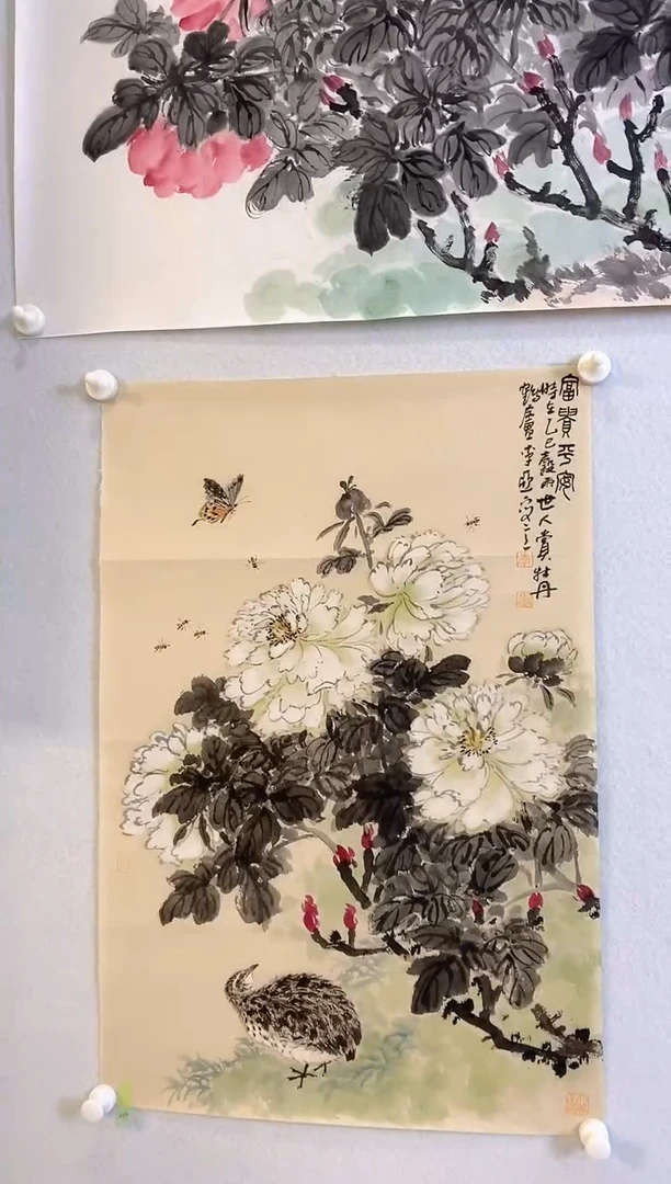 国画9.18LY《花鸟画》2.8P国画1