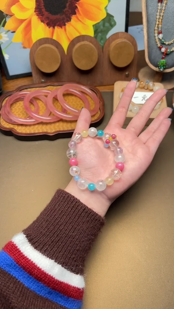 未镶嵌手串水晶1