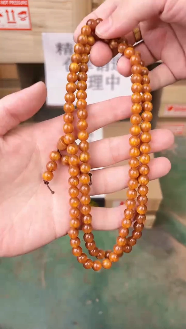 禧一文玩木作类材质手串无礼盒