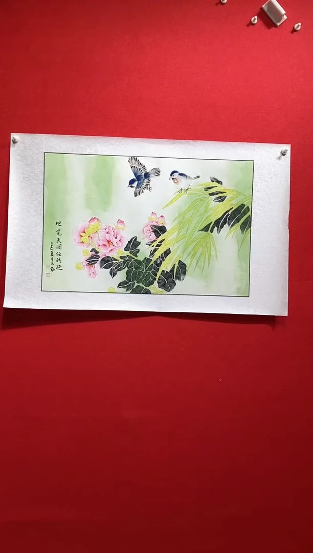 国画国画NYQ杰牛云勤老师作品