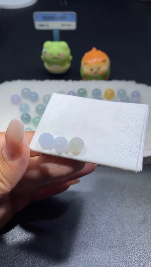 翡翠未镶嵌颈饰菲*翡翠净货-9004