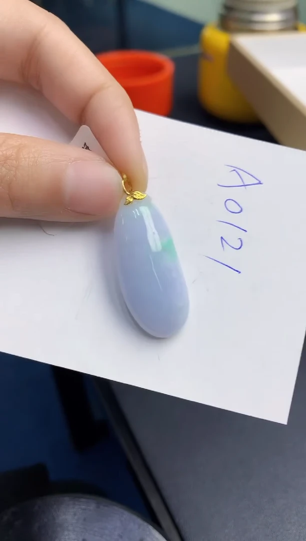 【闪购商品】翡翠颈饰18K金镶嵌000000000