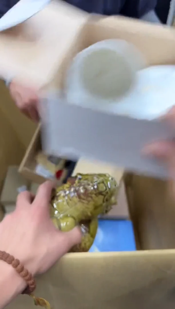 琉璃手工艺品蓝***白小穆杂货铺的物品92