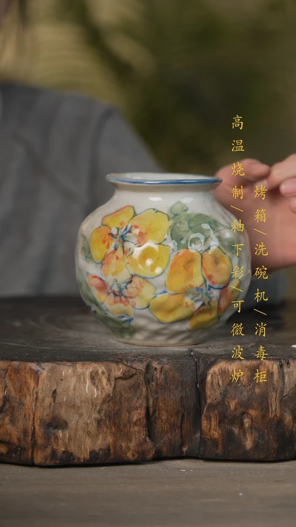 【闪购商品】瓷片景德镇高温釉下彩可微波烤箱洗碗机