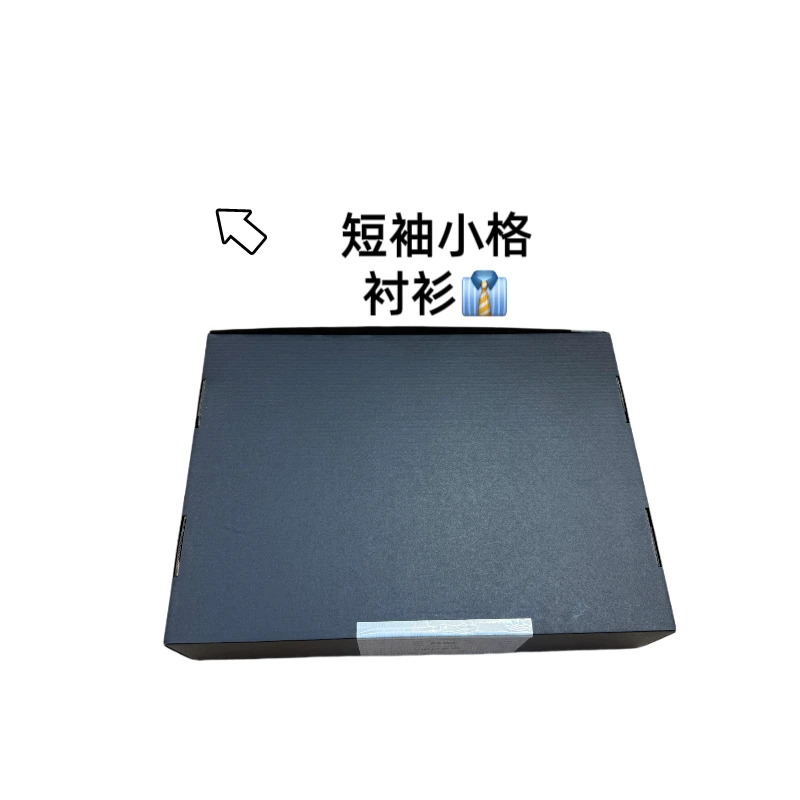 DA-MAI 【经典格子】百搭儿童棉短袖衬衫男女童休闲时尚短袖上衣