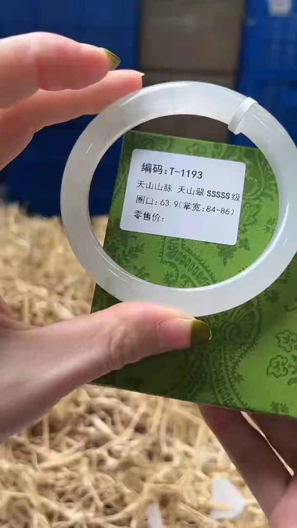 未镶嵌手镯石英质玉T1193