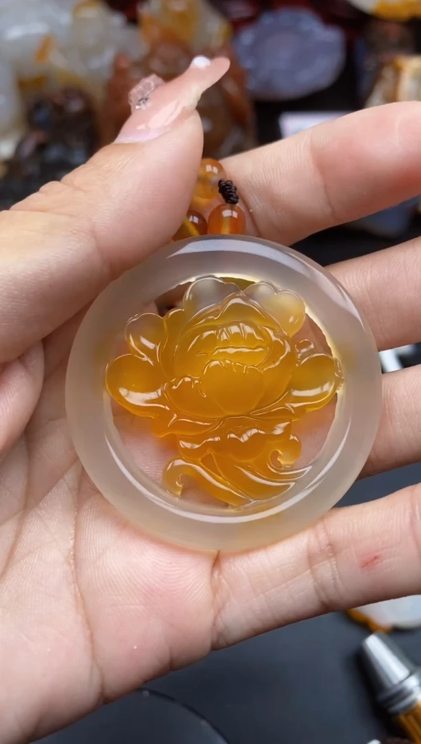 【闪购商品】玛瑙/玉髓颈饰未镶嵌ll