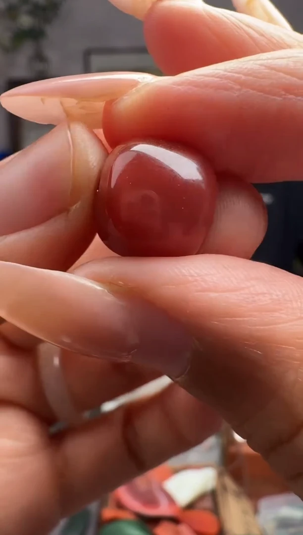 未镶嵌南红玛瑙挂件p3479-12.5mm