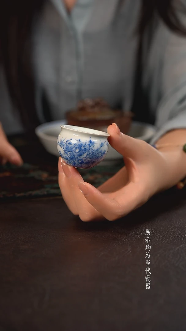 聚澜堂灵石竹子小缸杯