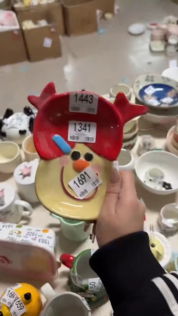 陶瓷手柄款微瑕四单包邮1691