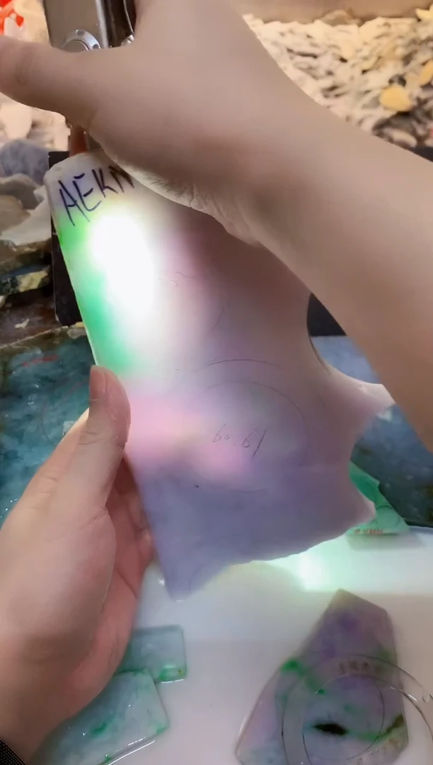 裸石翡翠0朗0翡翠珠宝149
