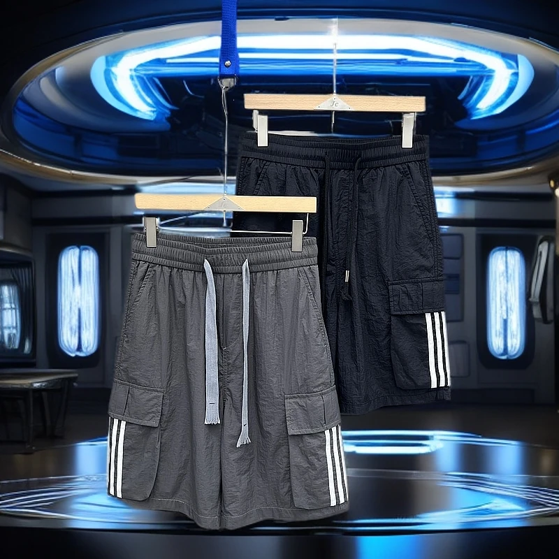 【夏季新款短裤】-0507-广州UUS-潮牌撤柜短裤男女同款-