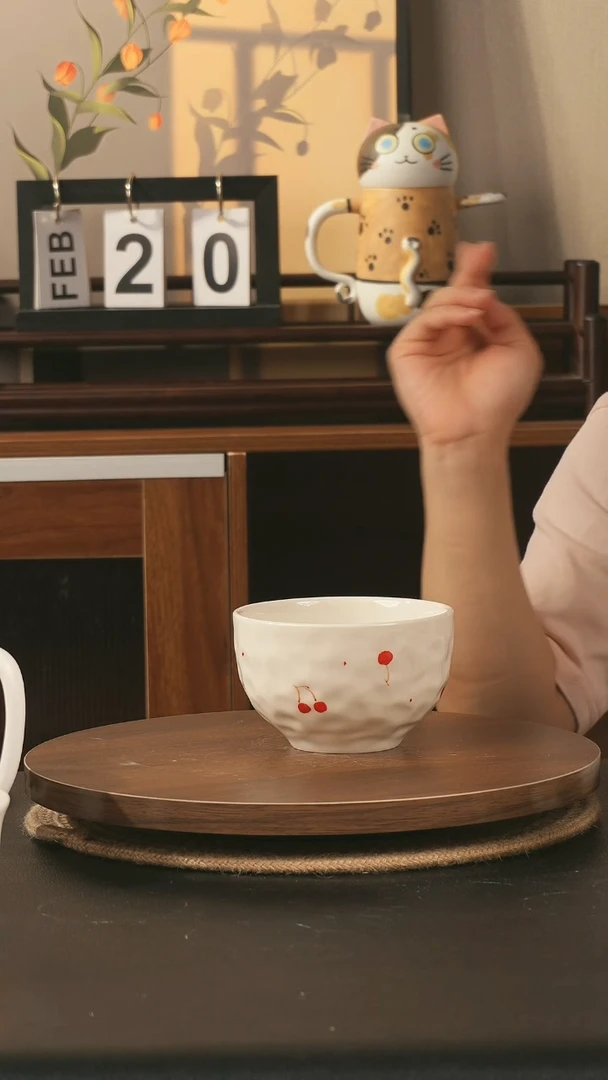 陶瓷景德镇高温釉下彩纯手绘创意瓷