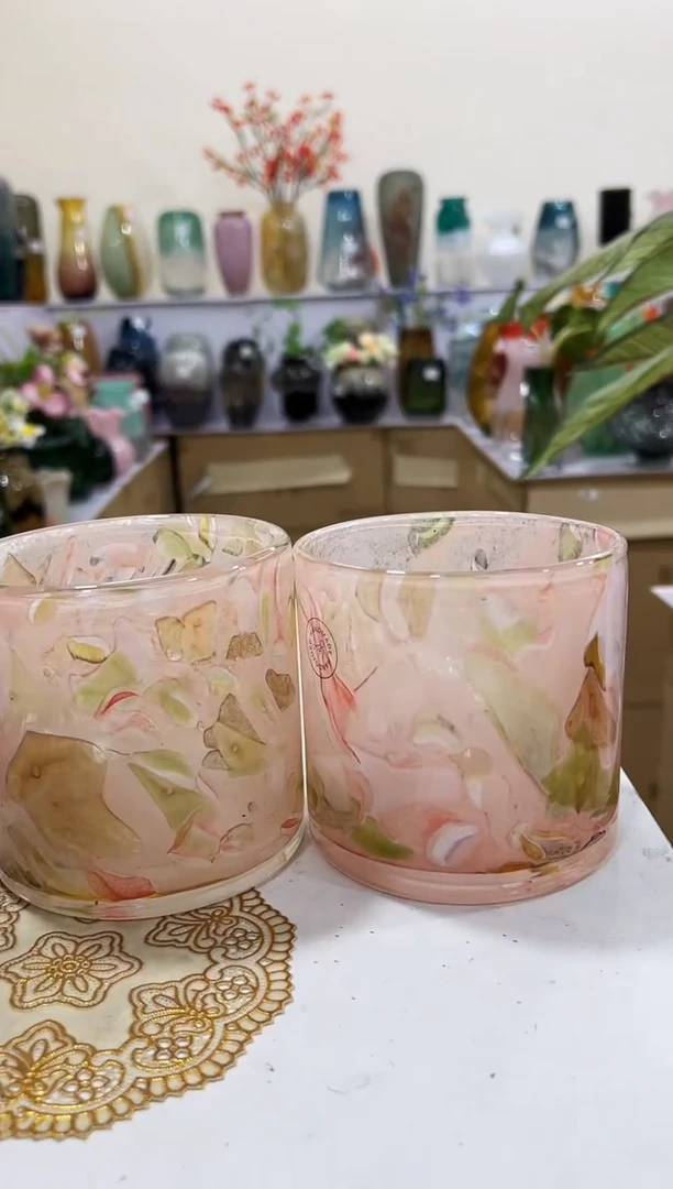 【闪购商品】也麦花器  一对