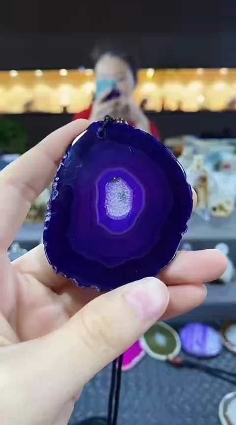 未镶嵌颈饰玛瑙/玉髓简****࿐玛瑙