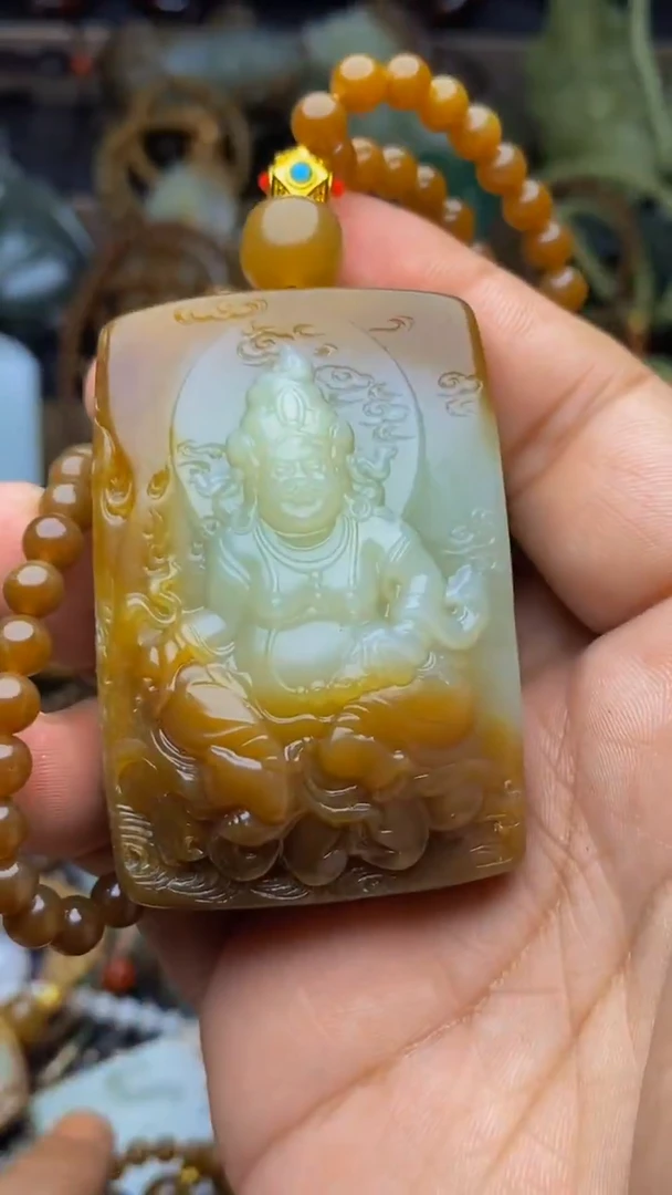 未镶嵌和田玉挂件新**海1