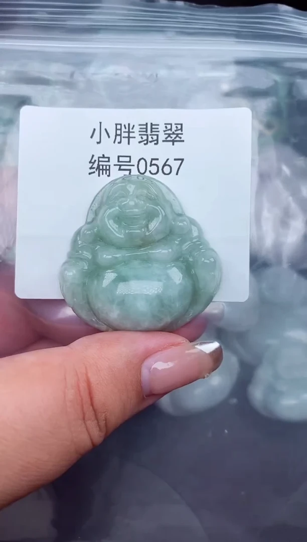 翡翠未镶嵌颈饰缅甸天然A货翡翠0567