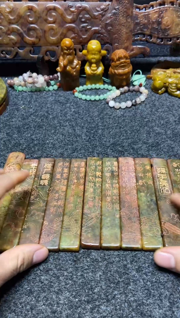 未镶嵌蛇纹石玉吊坠(不含链)直播间专用链接