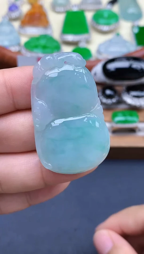 颈饰未镶嵌翡翠46-中国好珍宝