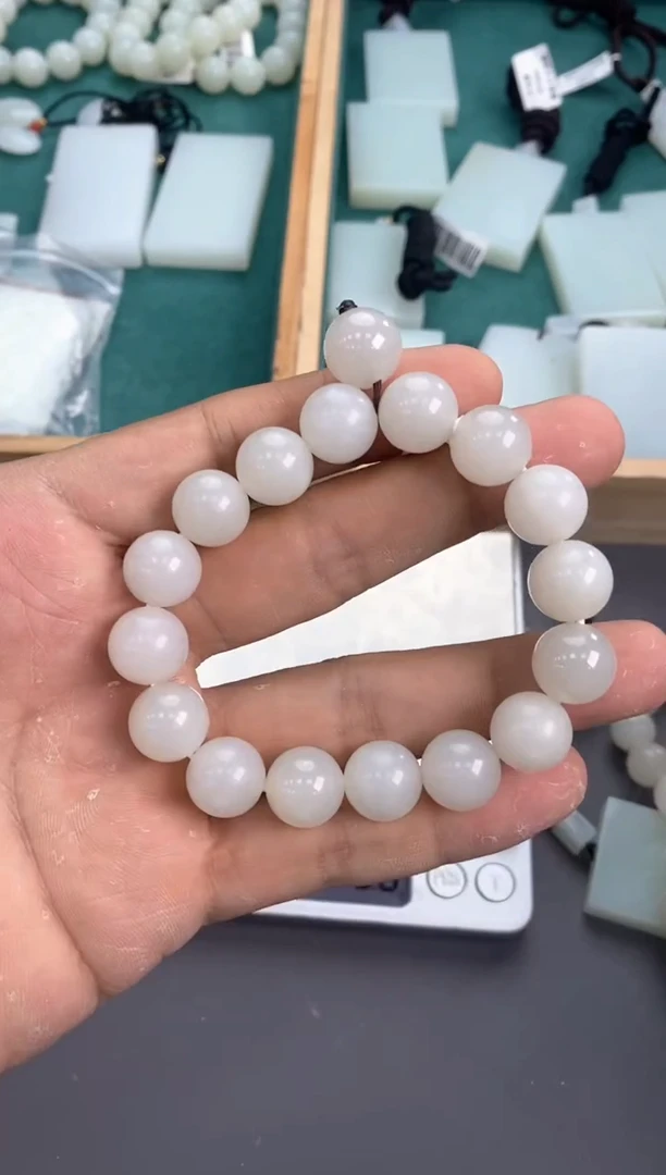 手串未镶嵌和田玉手串卡12