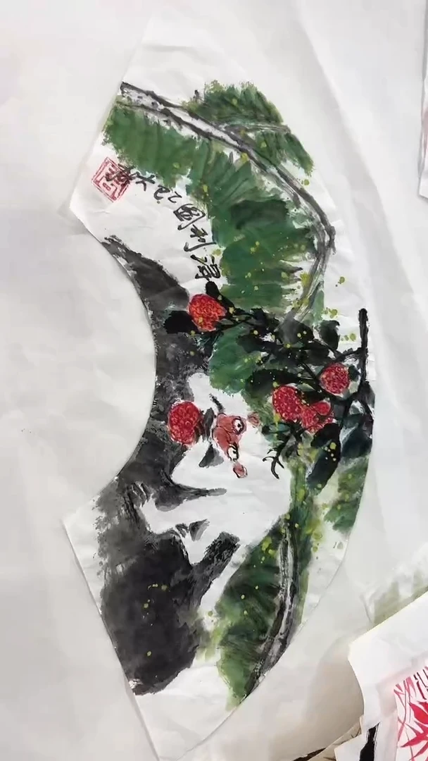 国画直播福利/国画/花鸟