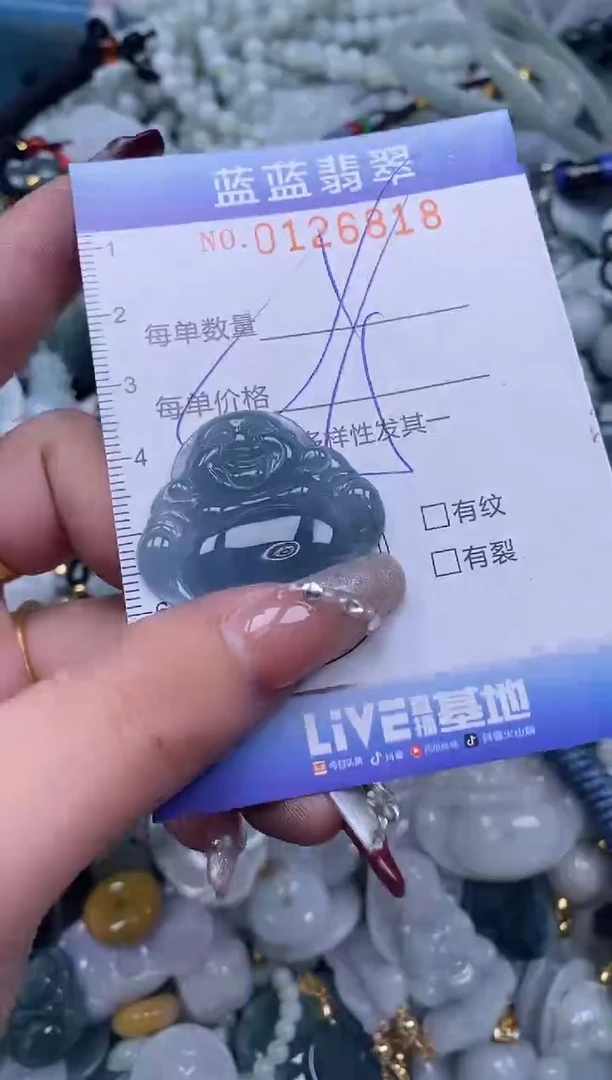 【闪购商品】翡翠颈饰未镶嵌闪购0126818多样性发其一